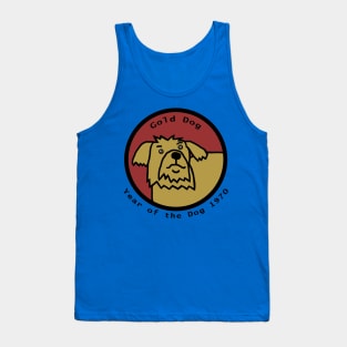 Year of the Gold Dog 1970 Tank Top